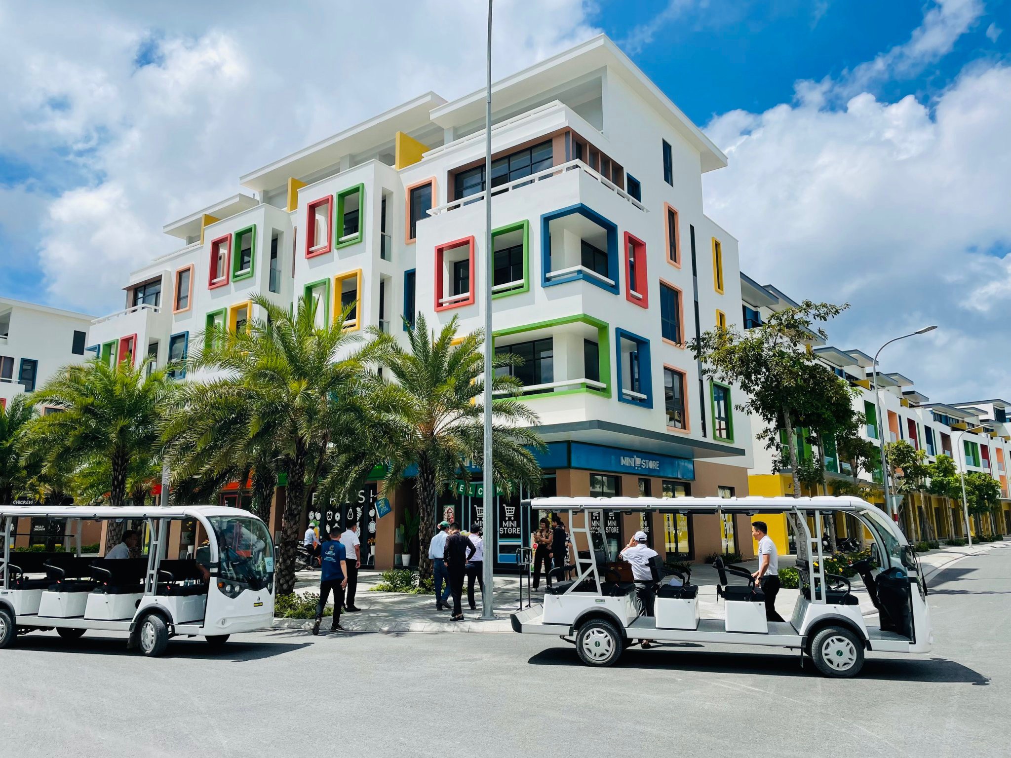 Mặt bằng nội thất căn góc nhỏ